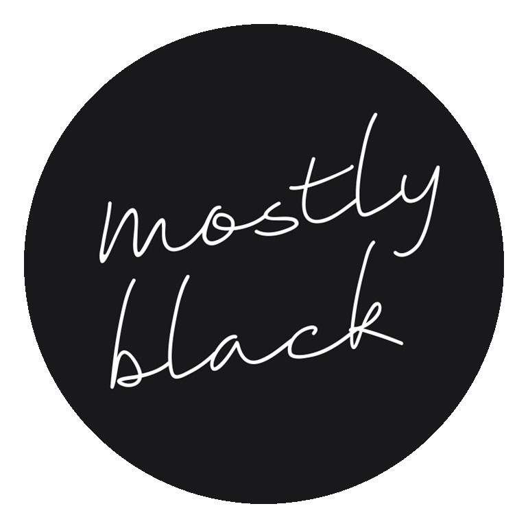 mostly black