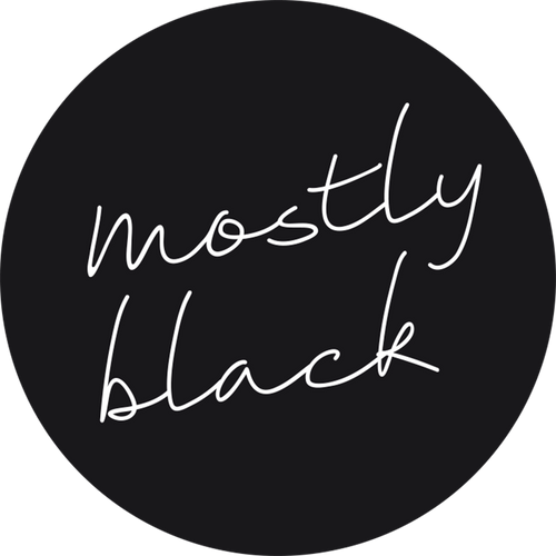 mostly black